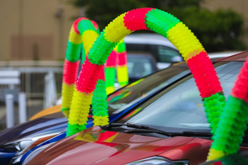 中古軽自動車展示場