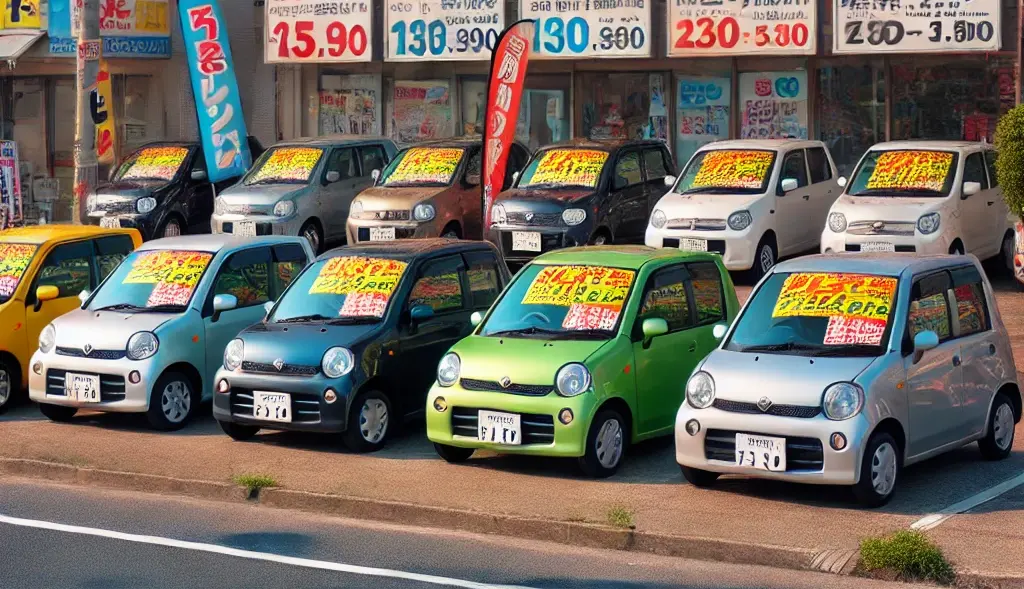 中古軽自動車販売店