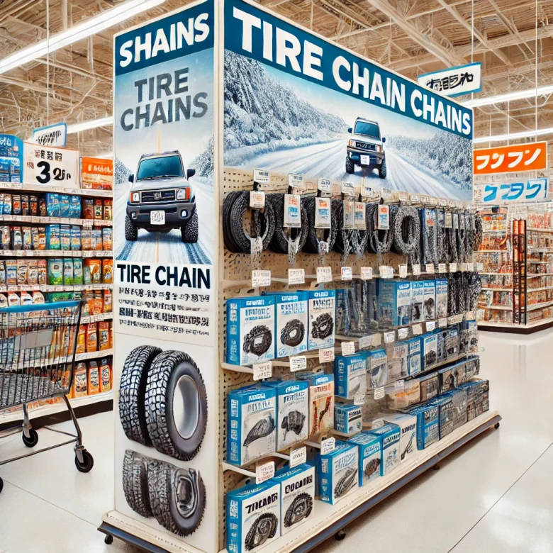大手カー用品売り場