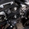 新品のタイミングベルトを装着した状態