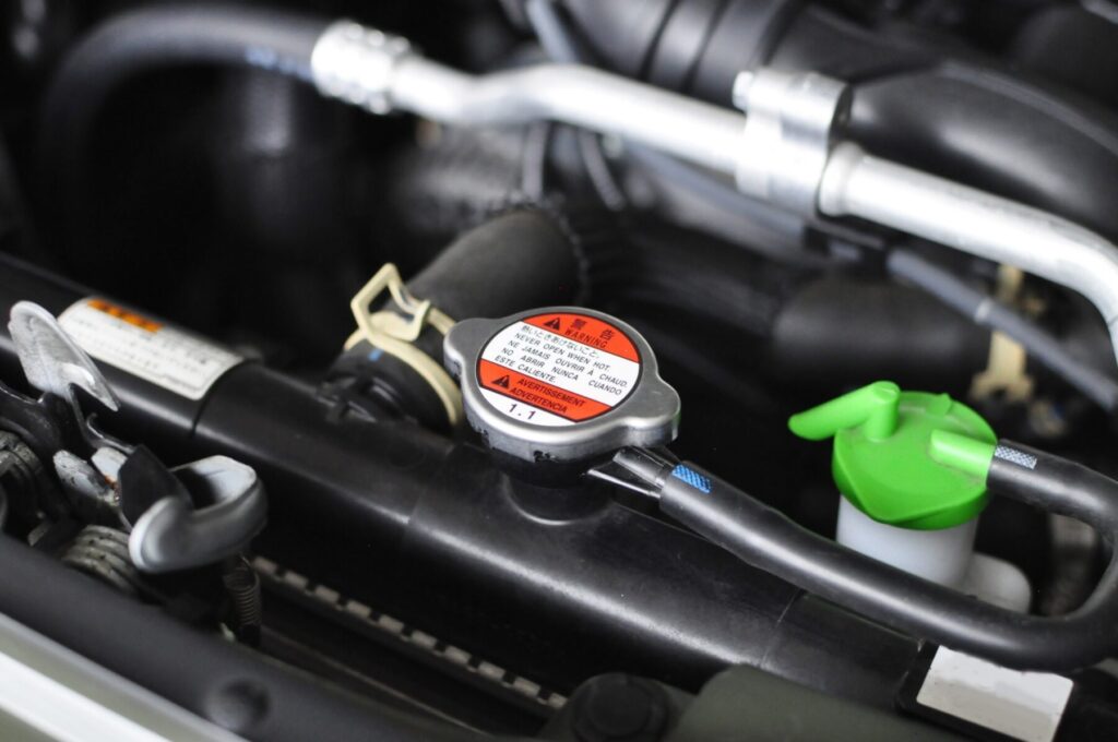 新品のラジエター