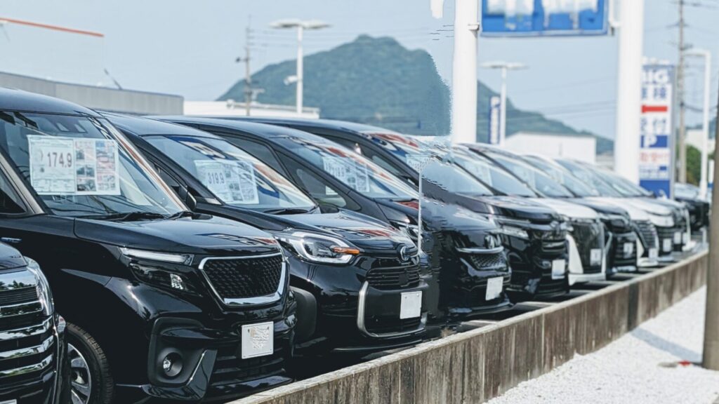 車の展示場