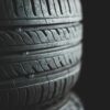 新品タイヤの表面