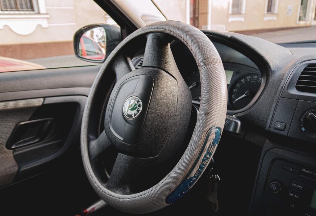 ハンドルにカバーをしてメンテナンスする