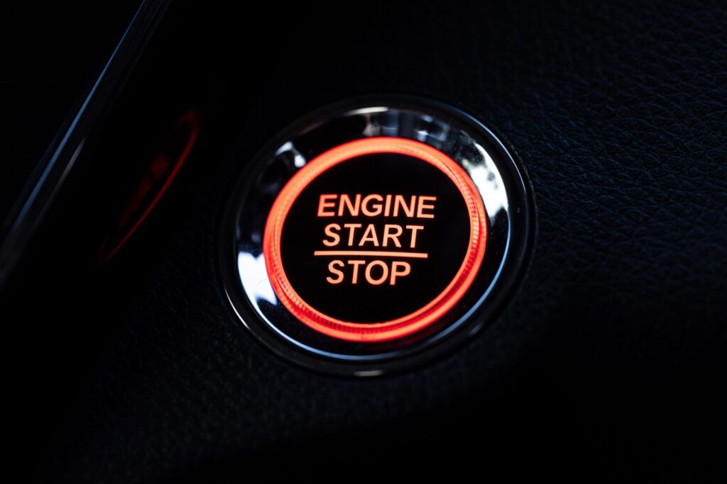 プッシュスタートボタン